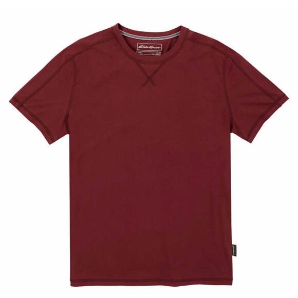 NWT EDDIE BAUER 2-Piece Lounge Set T-Shirt & Shorts Adjustable Stretch Size Med - Picture 3 of 6